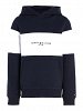 Tommy Hilfiger Essential Colorblock Hoodie KB0KB08385 DW5 Desert Sky