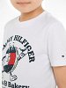 Tommy Hilfiger Bagels Tee S/S KB0KB08929 YBR White