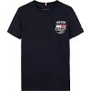 Tommy Hilfiger Finest Food Tee S/S KB0KB08931s DW5 Desert Sky Μπλε Σκούρο