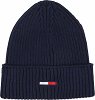Tommy Hilfiger Tjm Flag Rib Beanie AM0AM11693 C87 Blue