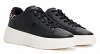 Tommy Hilfiger Γυναικείο Δερμάτινο Sneaker FW0FW09023 0GL Μαύρο