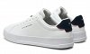 Tommy Hilfiger Ανδρικό Δερμάτινο Sneaker Th Court Lth Detail Ess FM0FM05367 0LD Λευκό