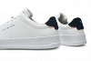 Tommy Hilfiger Ανδρικό Δερμάτινο Sneaker Th Court Lth Detail Ess FM0FM05367 0LD Λευκό