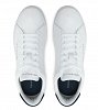 Tommy Hilfiger Ανδρικό Δερμάτινο Sneaker Th Court Lth Detail Ess FM0FM05367 0LD Λευκό