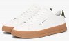 Tommy Hilfiger Ανδρικό Δερμάτινο Sneaker Th Court Lth Detail Ess FM0FM05367 01V Λευκό
