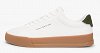 Tommy Hilfiger Ανδρικό Δερμάτινο Sneaker Th Court Lth Detail Ess FM0FM05367 01V Λευκό