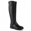 Tommy Hilfiger Essential Leather Longboot FW0FW04319 990 Black