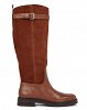Tommy Hilfiger Δερμάτινες Μπότες Ιππασίας FW0FW07480 GTU Natural Cognac
