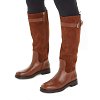 Tommy Hilfiger Δερμάτινες Μπότες Ιππασίας FW0FW07480 GTU Natural Cognac
