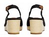 Tommy Hilfiger Flag Mid Wedge Espadrille FW0FW08595 BDS Μαύρο