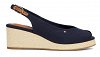 Tommy Hilfiger Flag Mid Wedge Espadrille FW0FW08595 DW5 Μπλε