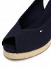 Tommy Hilfiger Flag Mid Wedge Espadrille FW0FW08595 DW5 Μπλε