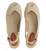 Tommy Hilfiger Flag Mid Wedge Espadrille FW0FW08595 ACC Μπεζ