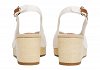 Tommy Hilfiger Flag Mid Wedge Espadrille FW0FW08595 YBL Λευκό