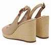 Tommy Hilfiger Flag High Wedge Espadrille FW0FW08597 ACC Μπεζ