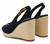 Tommy Hilfiger Flag High Wedge Espadrille FW0FW08597 DW6 Μπλε