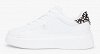 Tommy Hilfiger Γυναικείο Δερμάτινο Sneaker FW0FW09023 02R Λευκό
