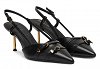 Tamaris Δερμάτινο Πέδιλο 1-29631-46 003 Black Leather