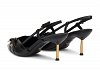 Tamaris Δερμάτινο Πέδιλο 1-29631-46 003 Black Leather