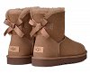 UGG W Mini Bailey Bow II 1016501 RYK Καφέ