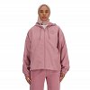 New Balance Iconic Collegiate Woven Jacket WJ41508 Ροζ