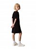 Calvin Klein Oversized T-shirt Φόρεμα Με Λογότυπο IG0IG02912 BEH Μαύρο