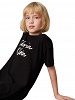Calvin Klein Oversized T-shirt Φόρεμα Με Λογότυπο IG0IG02912 BEH Μαύρο