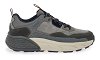 Jeep Ανδρικό Δερμάτινο Sneaker Groove JM52070A 055 Grey