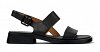 Camper Γυναικείο Δερμάτινο Πέδιλο Flat  Dana K201486-005 Black Leather