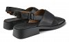 Camper Γυναικείο Δερμάτινο Πέδιλο Flat Dana K201600-002 Μαύρο