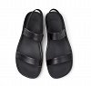 Camper Δερμάτινο Flat Πέδιλο Right Isla K201868-002 Μαύρο