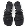 Camper Δερμάτινο Mule Kora Sandal K201911-001 Μαύρο