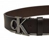 Calvin Klein Ανδρική Δερμάτινη Ζώνη 3.5mm K50K512068 GRP Καφέ