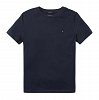 Tommy Hilfiger Boys Basic Cn Knit S/S KB0KB04140s 420 Sky Captain