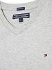 Tommy Hilfiger Boys Basic Vn Knit S/S KB0KB04142 004 Grey Heather