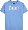 Tommy Hilfiger Kids Seasonal Tommy Logo Tee KB0KB08213 CY7 Skysail