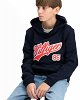 Tommy Hilfiger Script Hoodie KB0KB08718 DW5 Desert Sky Μπλε