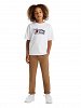 Tommy Hilfiger Παιδικό T-Shirt Για Αγόρια KB0KB09354s YBR Λευκό