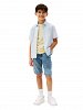 Tommy Hilfiger Παιδικό Πουκάμισο Για Αγόρια KB0KB09554 C10 Γαλάζιο