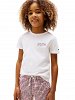 Tommy Hilfiger Παιδικό T-Shirt Για Αγόρια KB0KB09648 YBR Λευκό