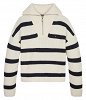 Tommy Hilfiger Kids Stripe Half Zip Sweater KG0KG08134 0A8 Μπεζ