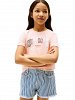 Tommy Hilfiger Παιδικό T-Shirt Για Κορίτσια KG0KG08526 TKZ Κοραλί