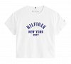 Tommy Hilfiger Παιδικό T-Shirt Για Κορίτσια KG0KG08635 YBR Λευκό