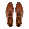 Clarks Ανδρικό Δερμάτινο Δετό CraftRemi Lace 26186389 Tan leather