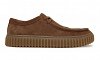 Clarks Ανδρικά Παπούτσια Torhill Lo 26187376 Cola Suede