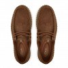 Clarks Ανδρικά Παπούτσια Torhill Lo 26187376 Cola Suede