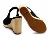 Tommy Hilfiger Flag High Wedge Espadrille FW0FW08597 BDS Μαύρο