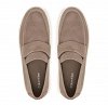 Calvin Klein Ανδρικό Δερμάτινο Loafer HM0HM02161 PBO Taupe