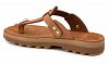 Fantasy Sandals Γυναικείο Δερμάτινο Πέδιλο Mirabella S9004 Capuccino