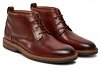Clarks Ανδρικό Δερμάτινο Μποτάκι Aldwin Chukka 26178425 Mid Tan Leather